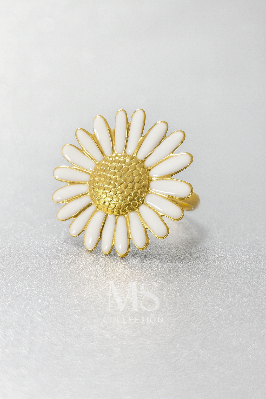 Anillos Acero Dorado y Plateado