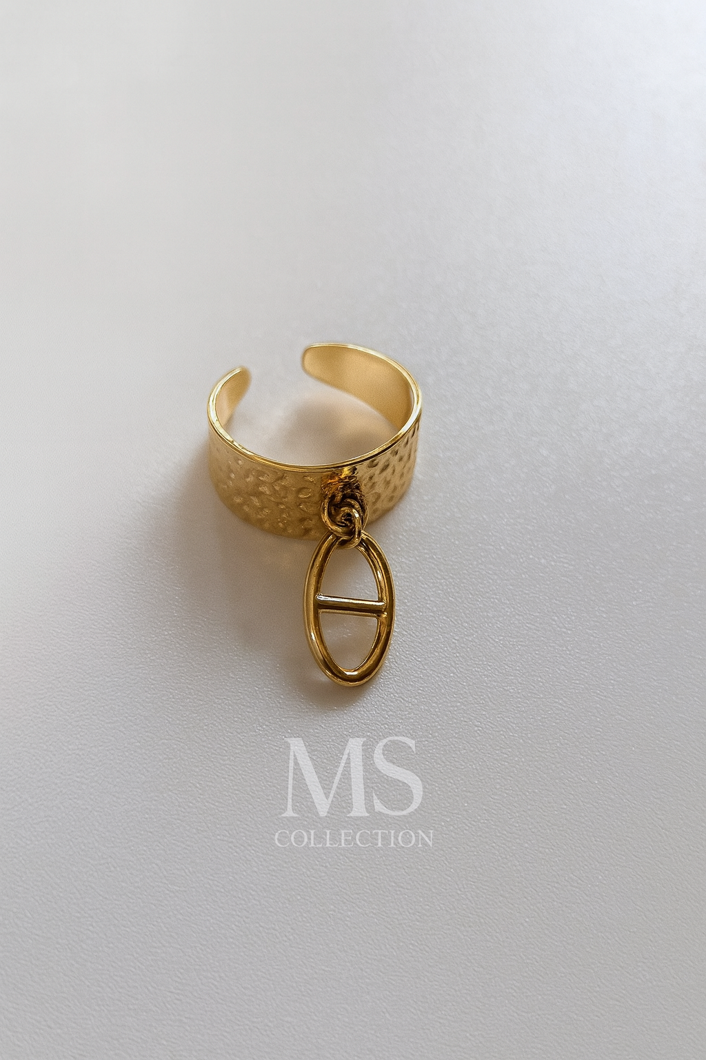 Anillos Ajustables Acero Inoxidable Dorados y Plateados