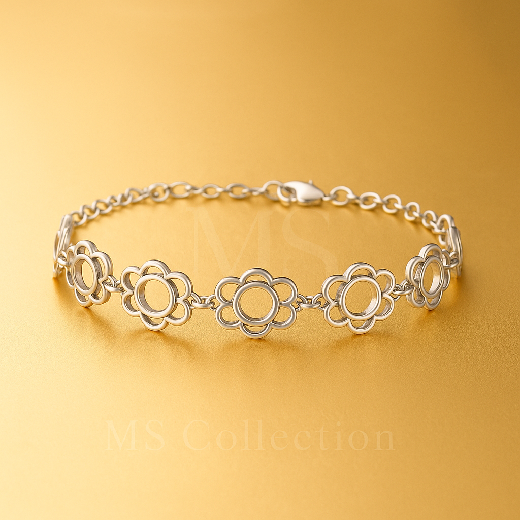 ✨ Pulseras en Acero Dorado y Plateado