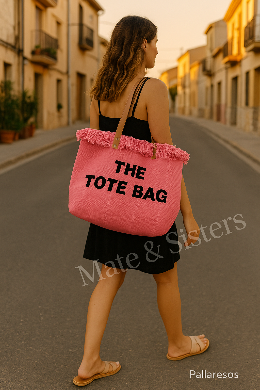 Bolso de Tela Veraniega  THE TOTE BAG *800236