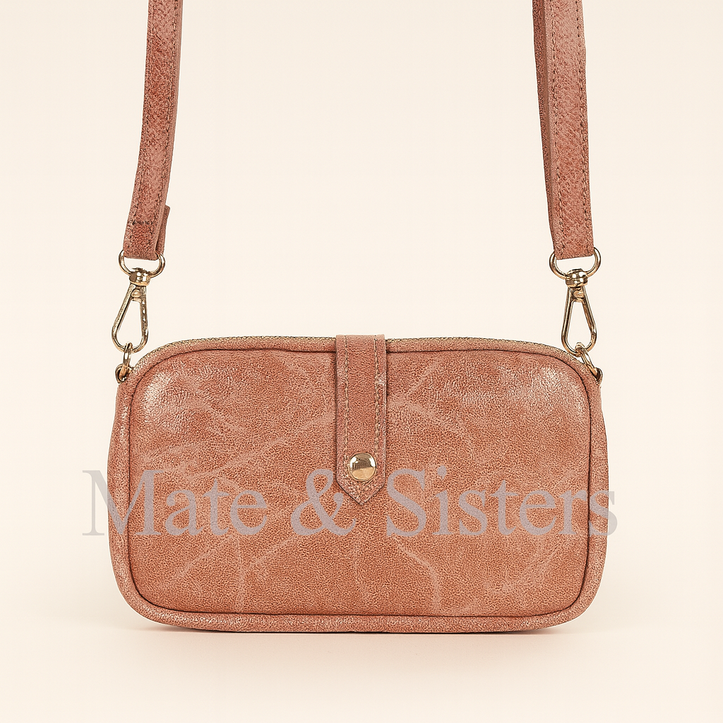 Bandolera de Cuero Compacta | Ideal para Móviles y Accesorios *800291*