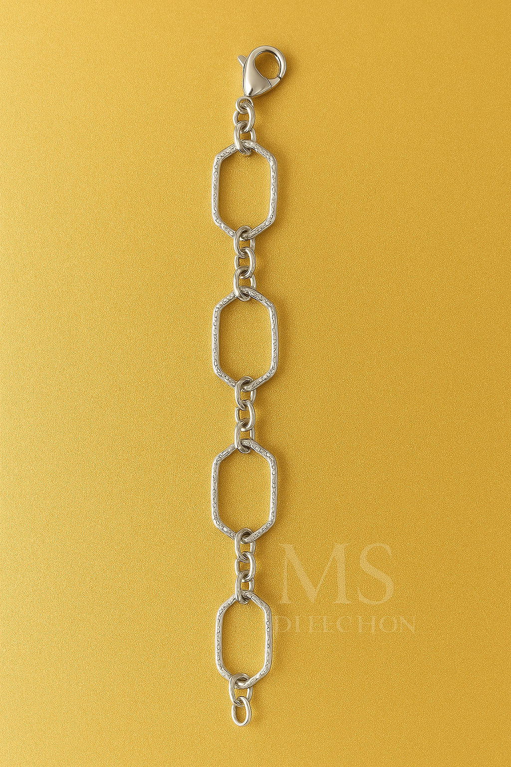 Pulseras en Acero Dorado y Plateado