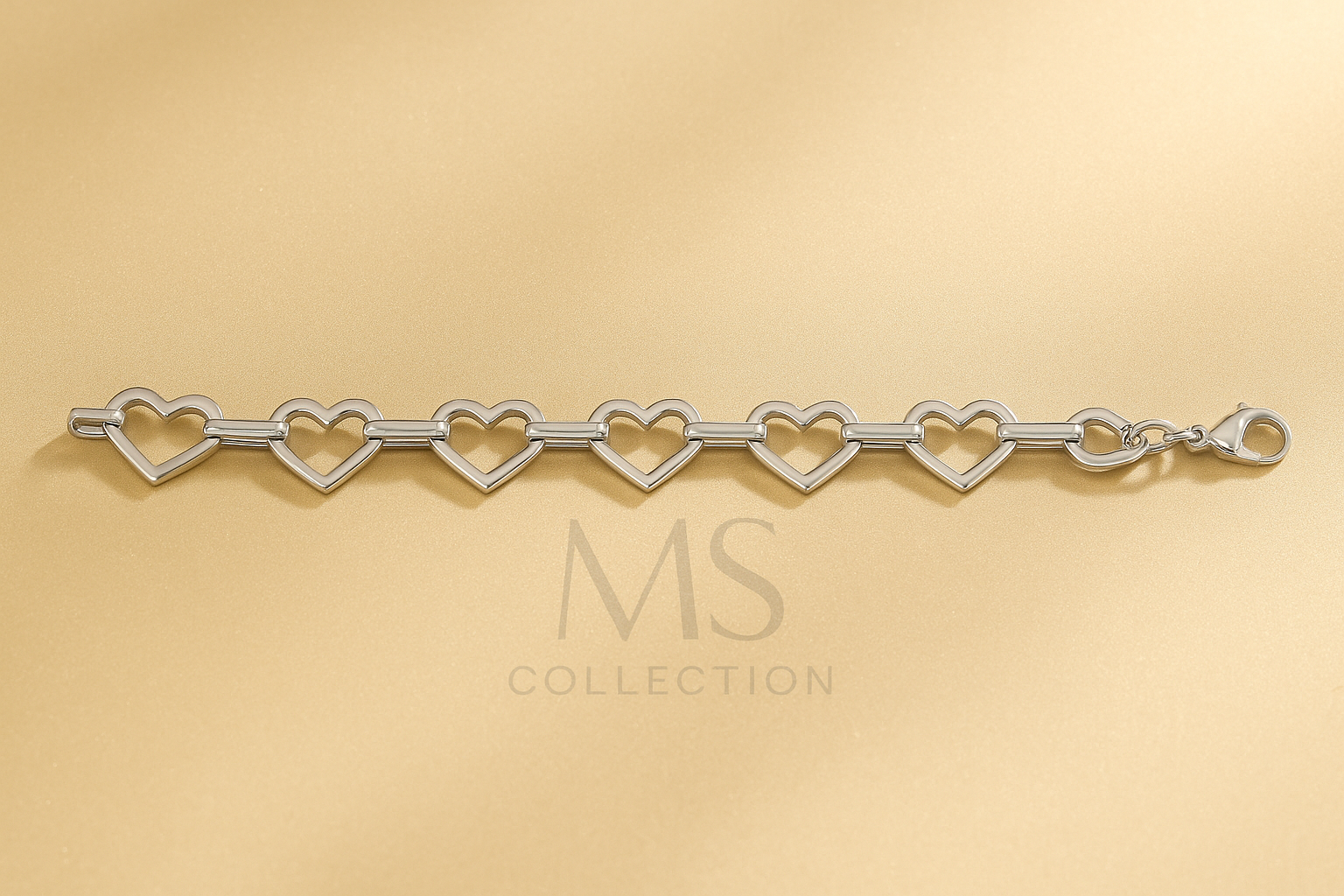 Pulseras en Acero Dorado y Plateado