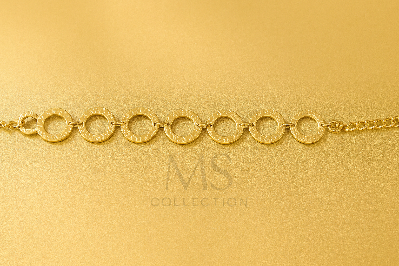 Pulseras en Acero Dorado y Plateado