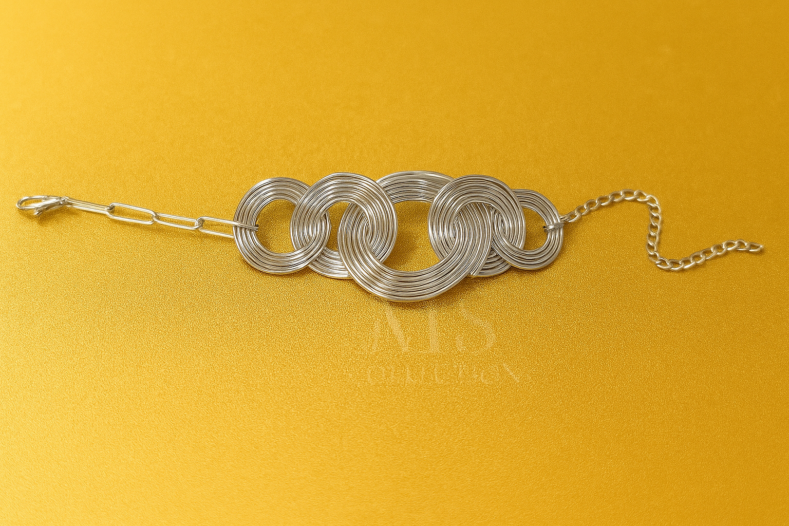 Pulseras en Acero Dorado y Plateado 📿