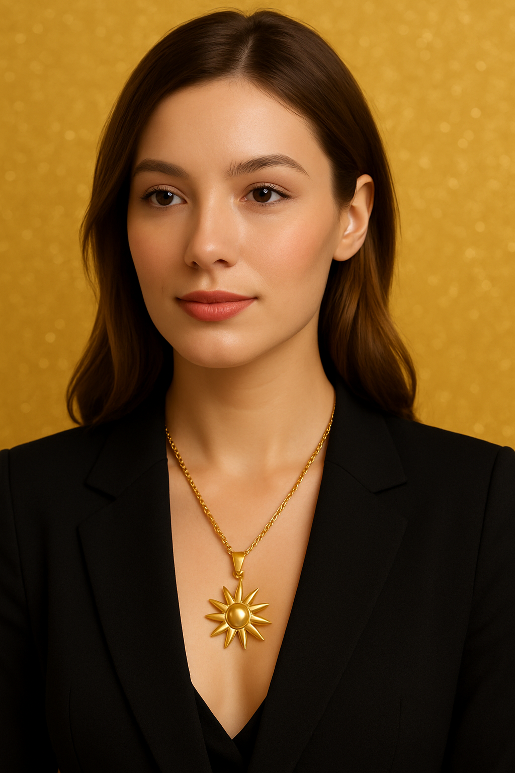 Collar Sol Dorado