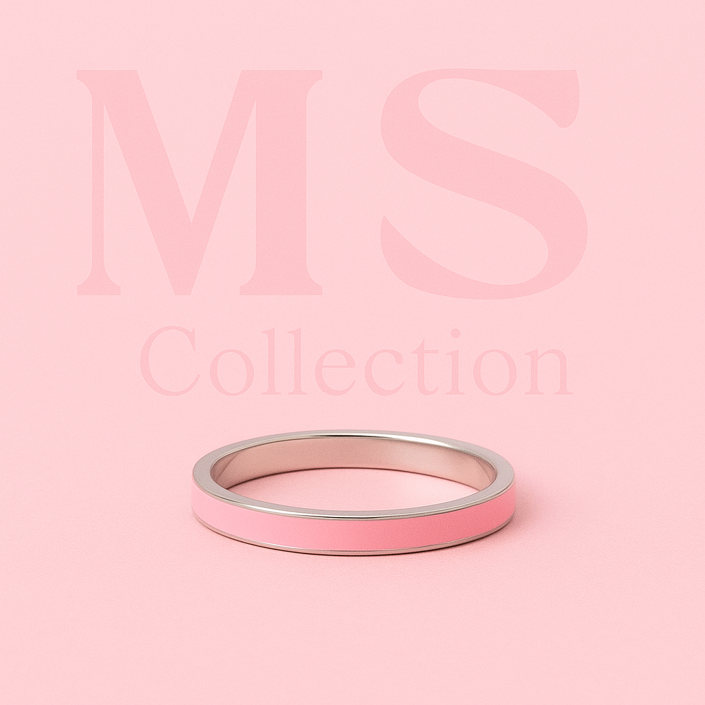 MS Collection – Anillos "acero ligero" de diseño moderno y elegante *700150*