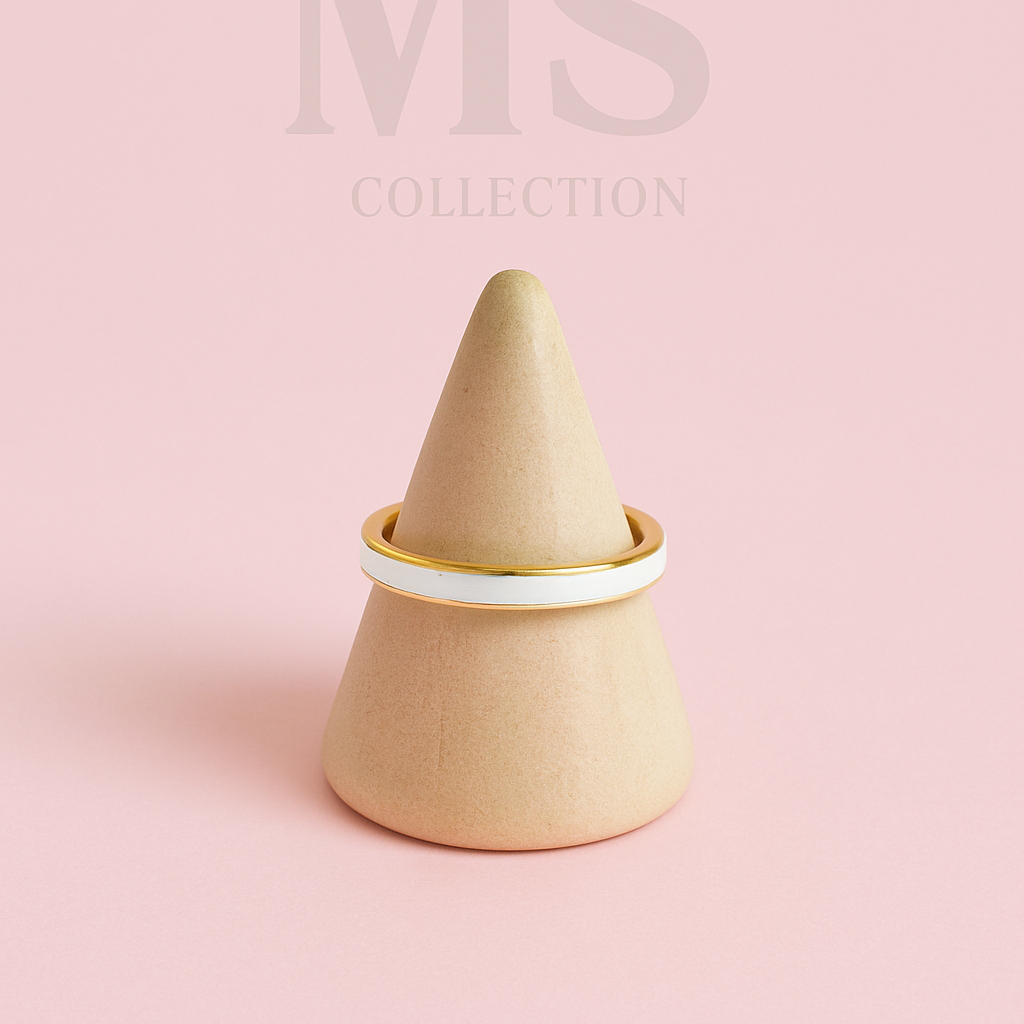 MS Collection – Anillos "acero ligero" de diseño moderno y elegante *700150*