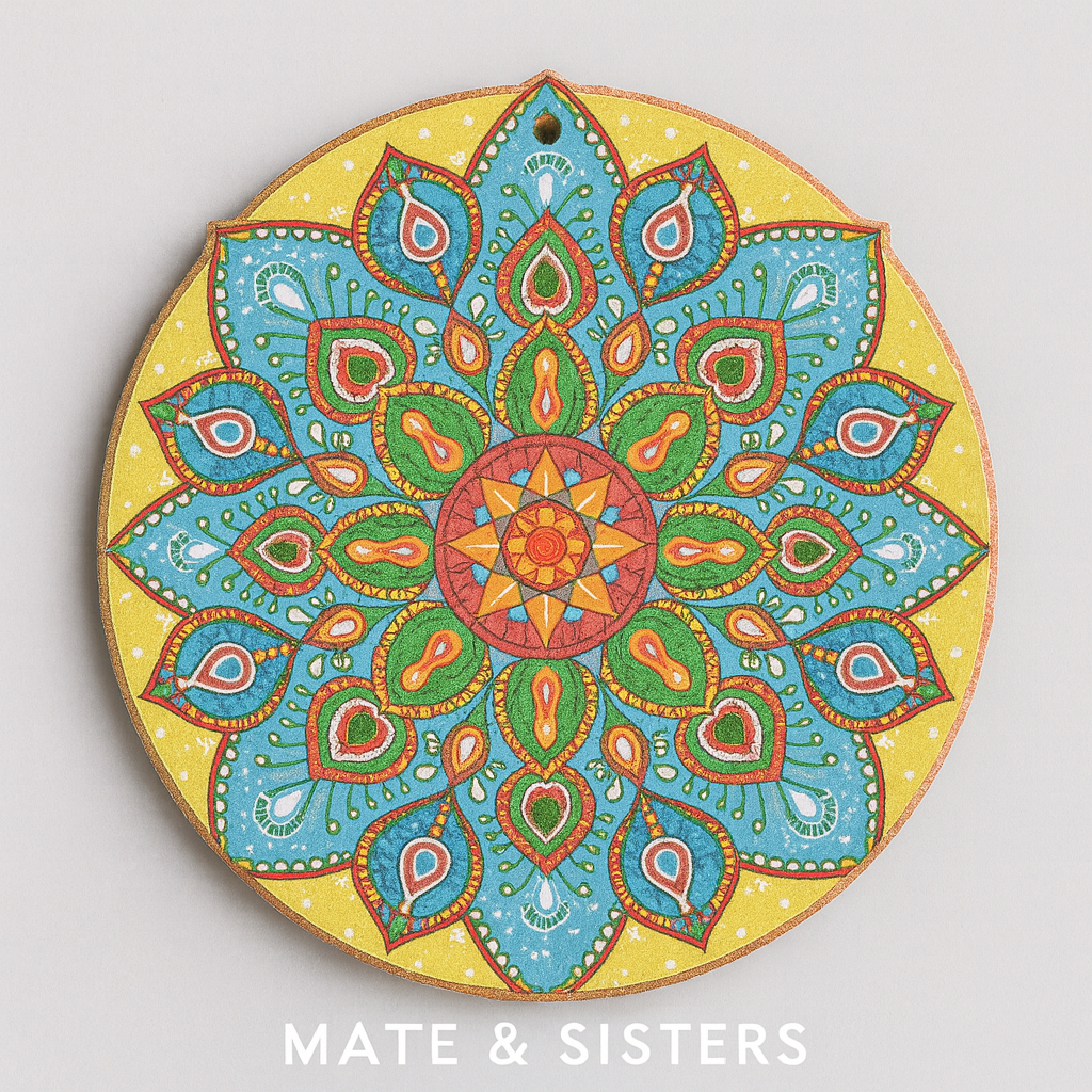 Salvamanteles Mandala · 20x20 cm *QD31*