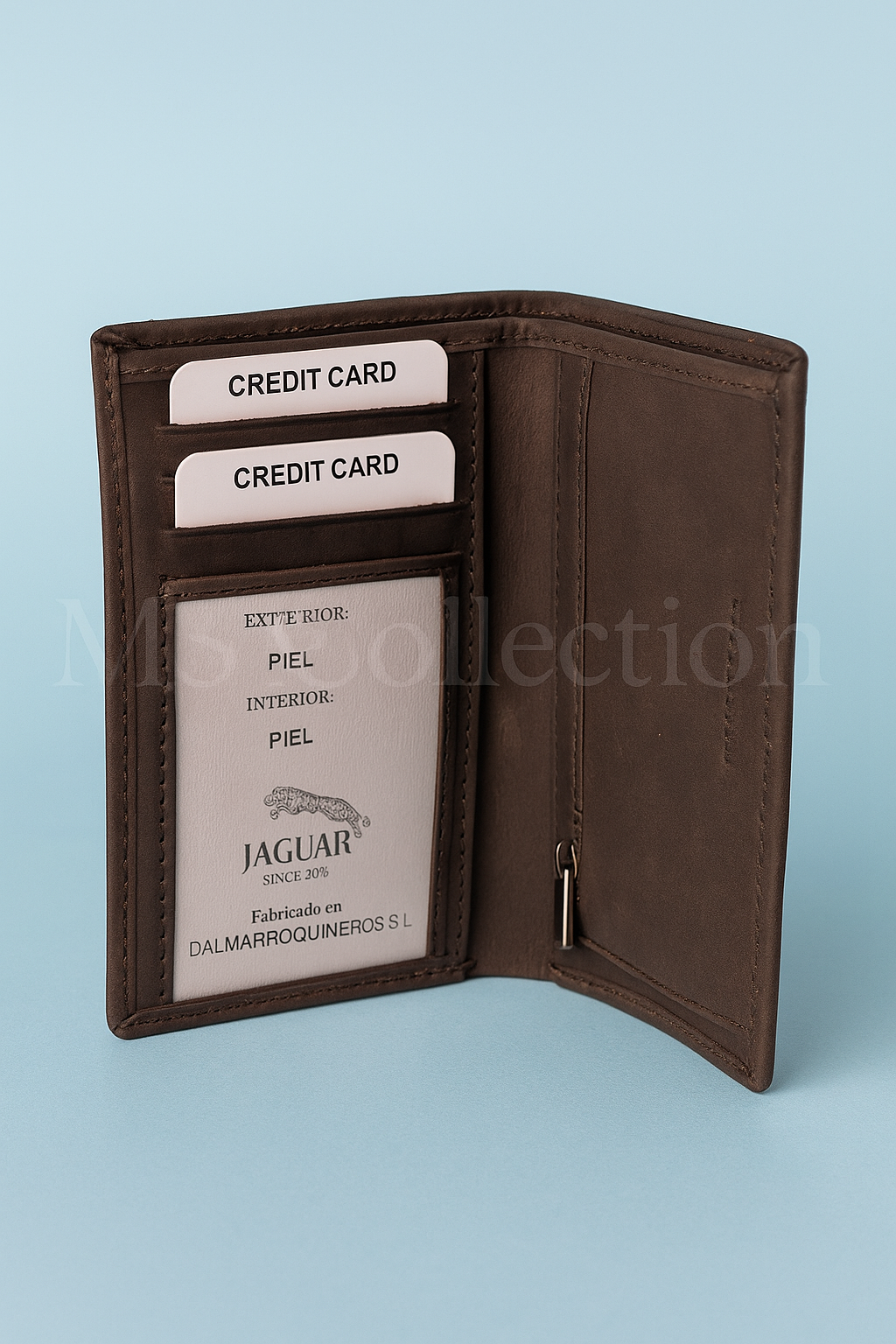 Cartera de hombre en cuero genuino- JAGUAR