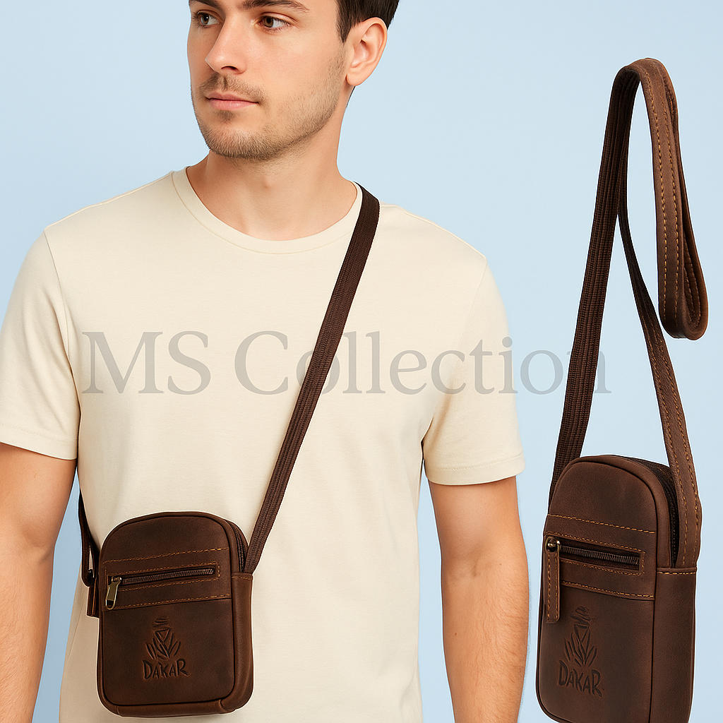 Bandolera de Piel Dakar- Cuero ovino