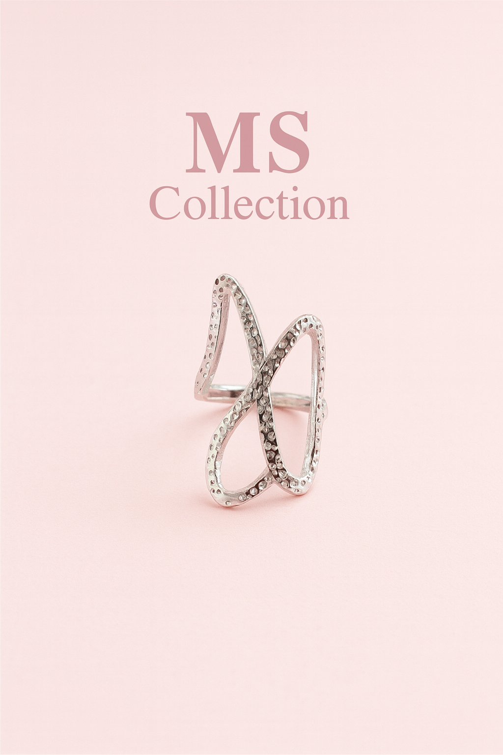 MS Collection – Anillos "acero ligero" de diseño moderno y elegante *700150*