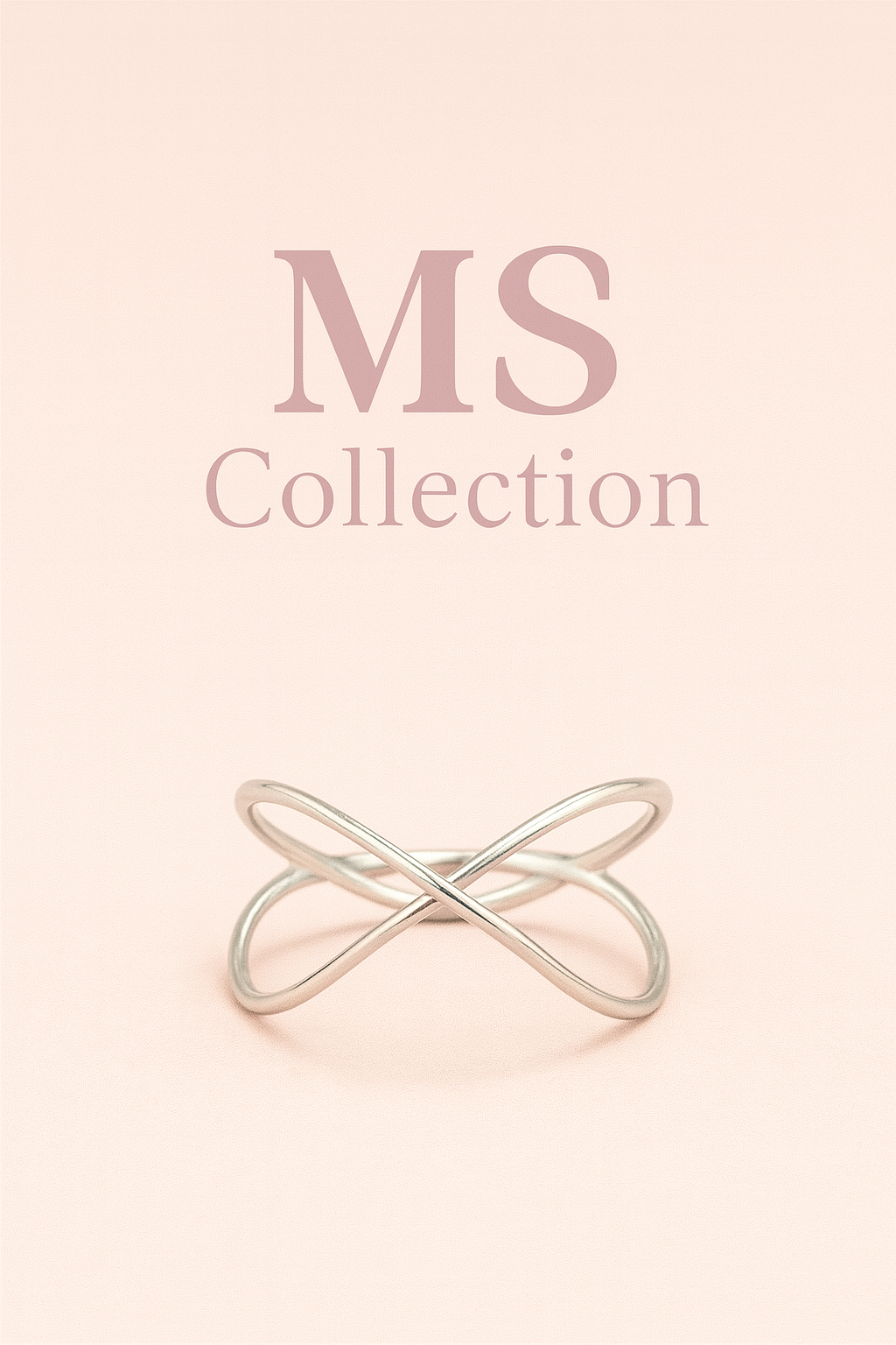 MS Collection – Anillos "acero ligero" de diseño moderno y elegante *700150*