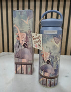 Compact Double Cap Thermos Bottle 500ml C-327-03#