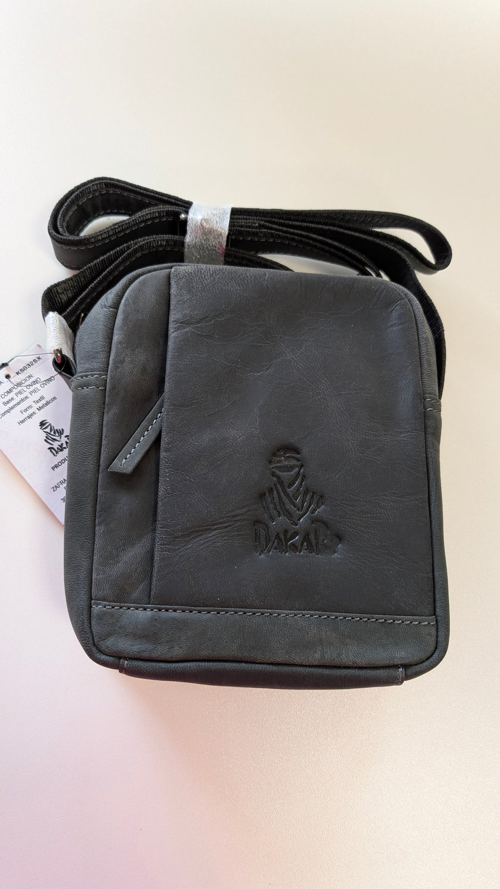 Bandolera Dakar de Cuero – Tamaño Grande 17×19