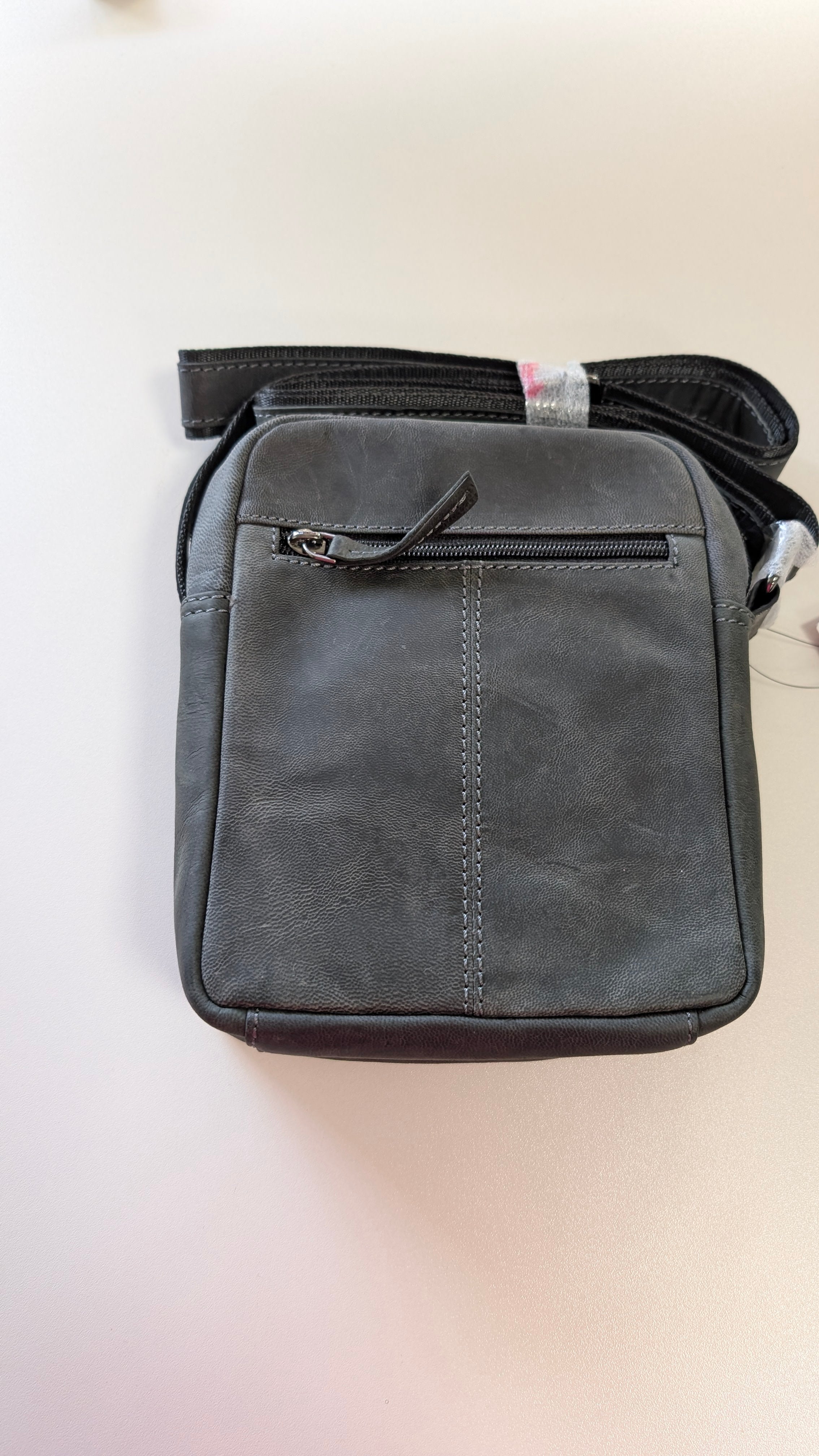 Bandolera Dakar de Cuero – Tamaño Grande 17×19