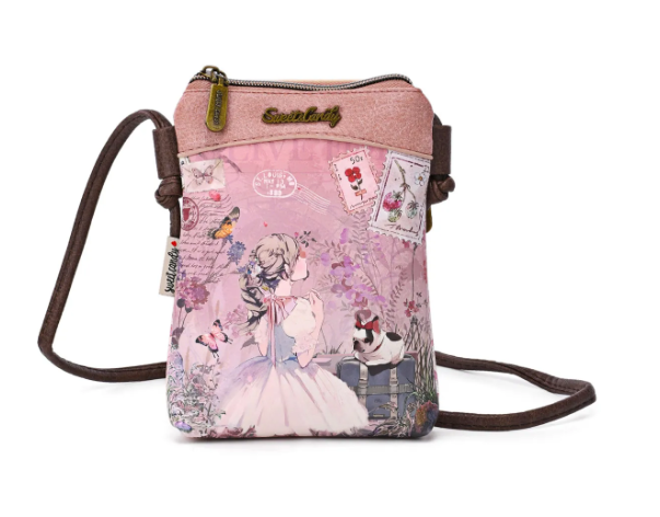 Bolso bandolera mini artístico